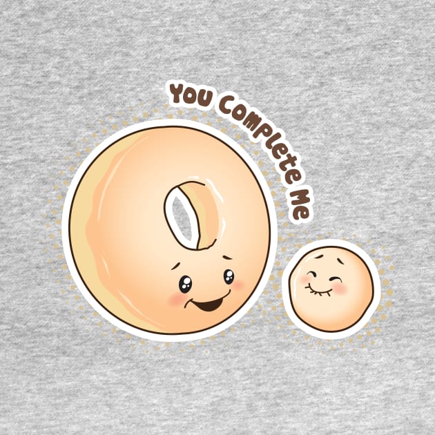 You Complete Me - Donuts by Heyday Threads